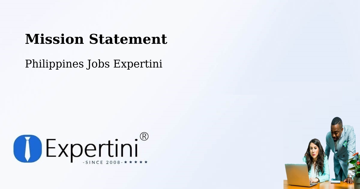 Corporate Mission – Gumaca - Philippines Jobs Expertini